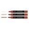 Spectrum Noir Metallic Paint Markers - Molten Copper, Set of 3